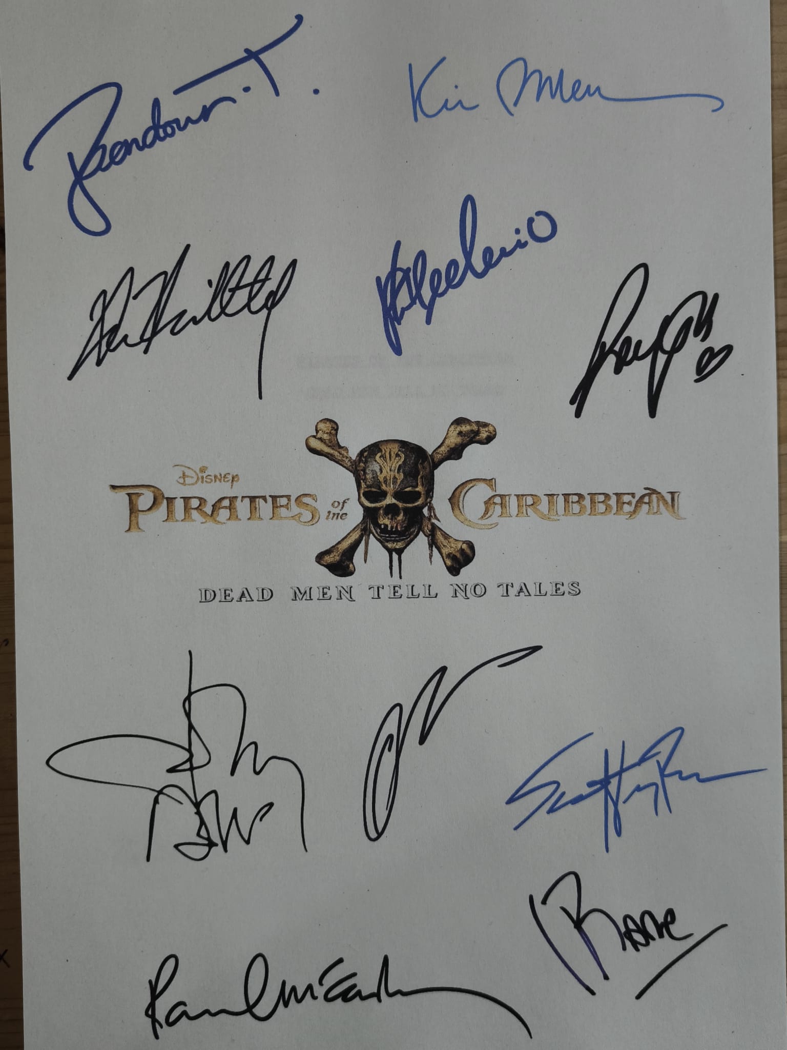 Guión Piratas del Caribe – La Venganza de Salazar