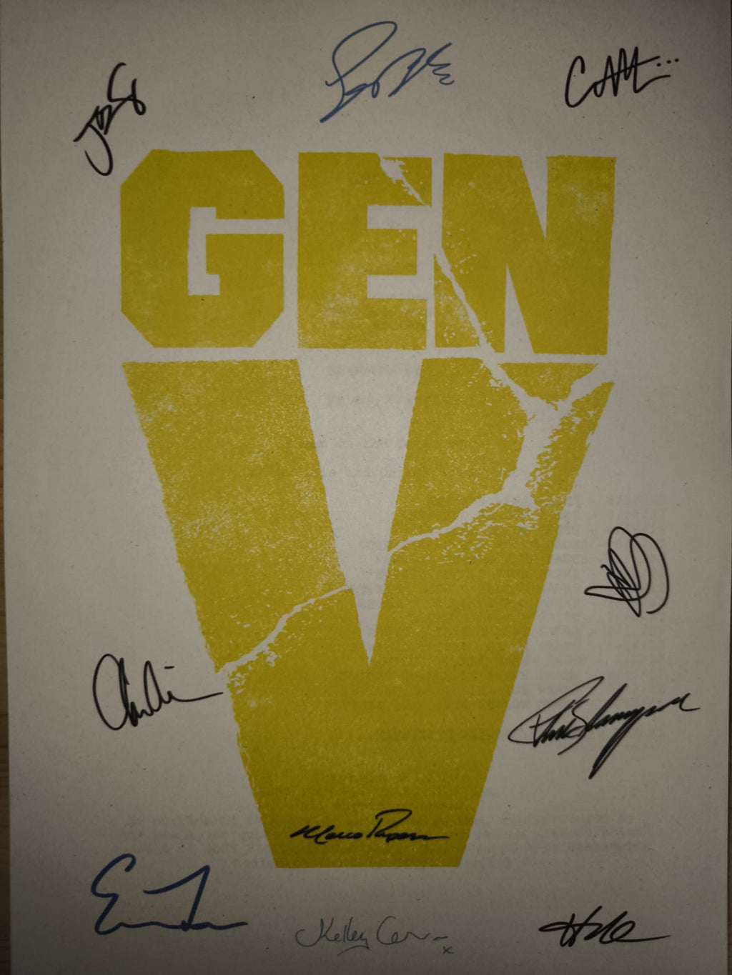 Guión Gen V - Temporada 1, Episodio 1