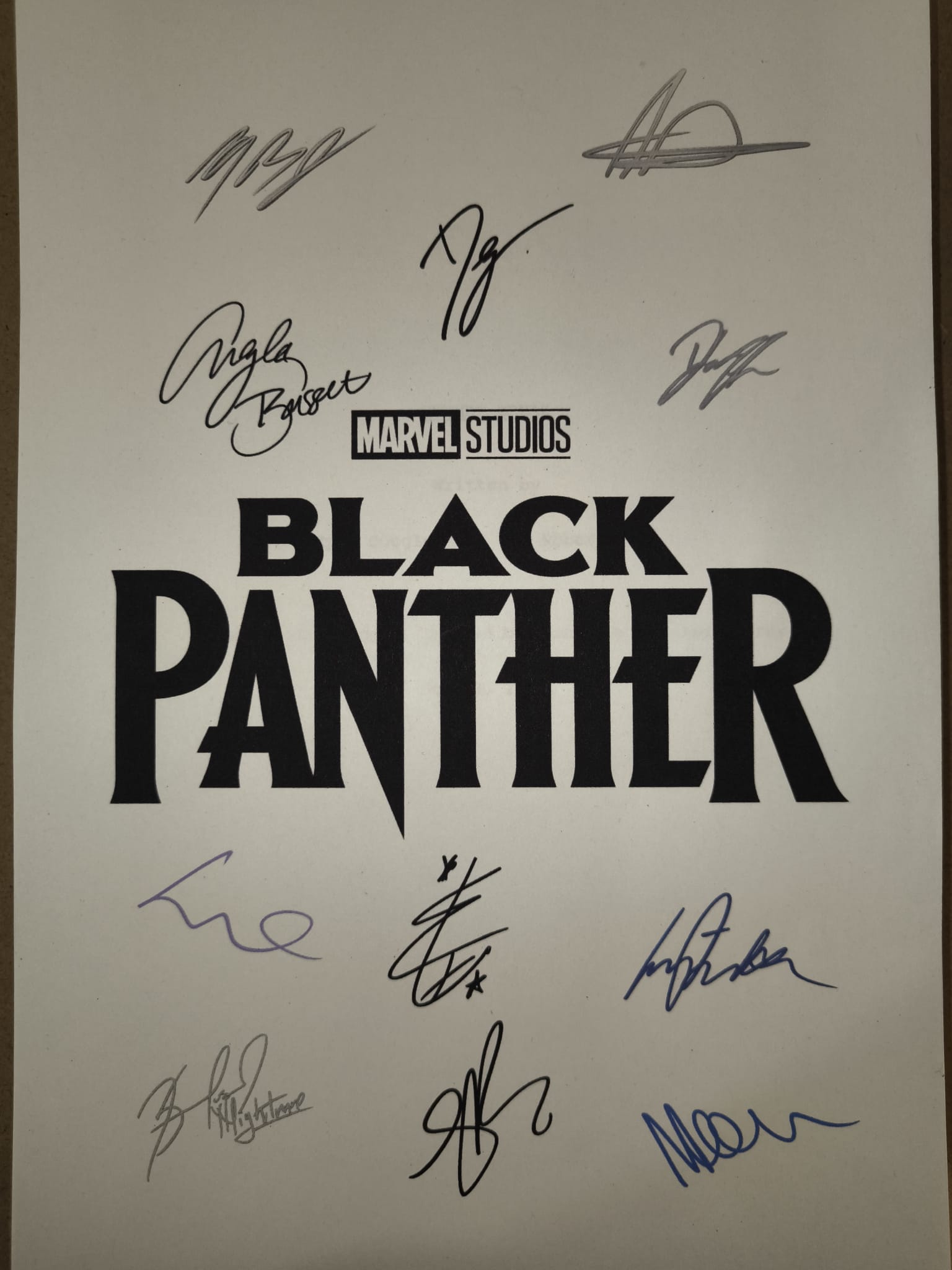 Guión Black Panther