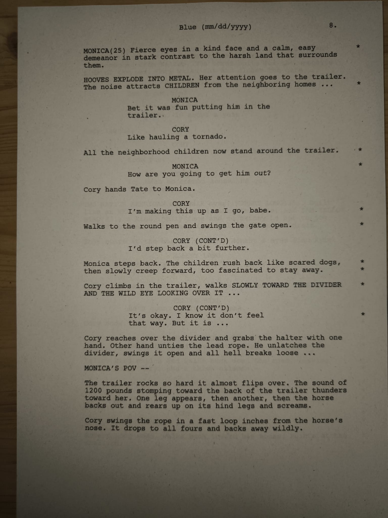 Guión Yellowstone – Episodio Piloto (1x01)