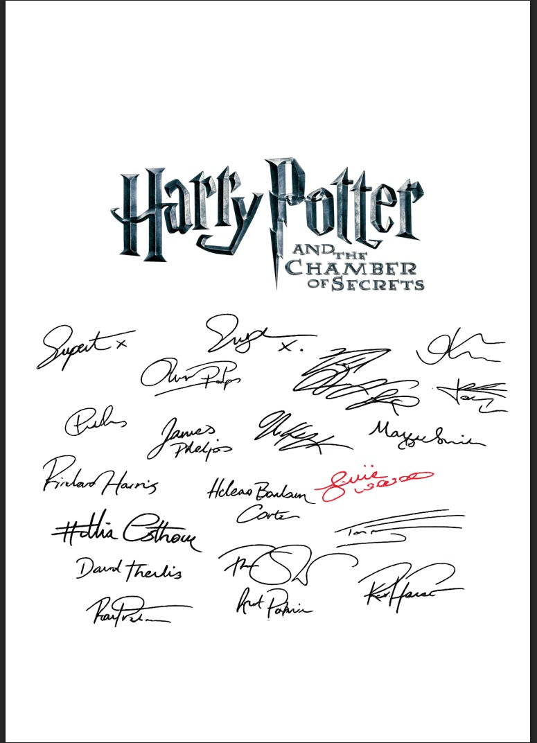 Harry Potter y la Cámara Secreta.