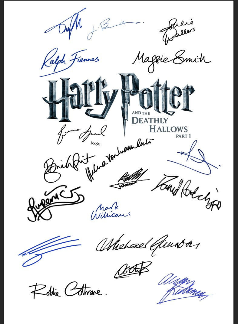 Guión Harry Potter y las Reliquias de la Muerte – Parte 1