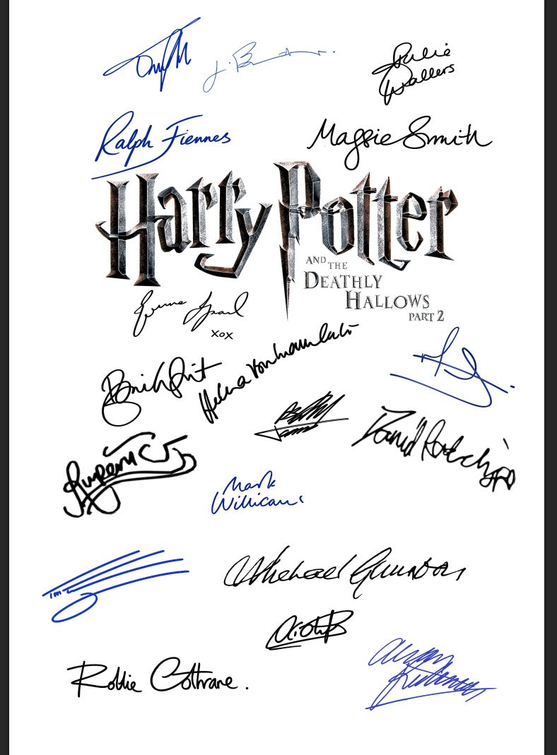 Guión Harry Potter y las Reliquias de la Muerte – Parte 2