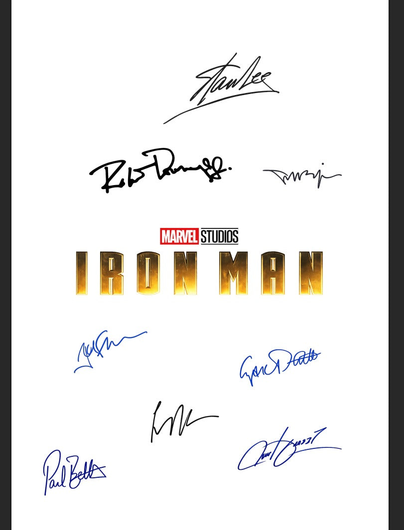 Guión Iron Man