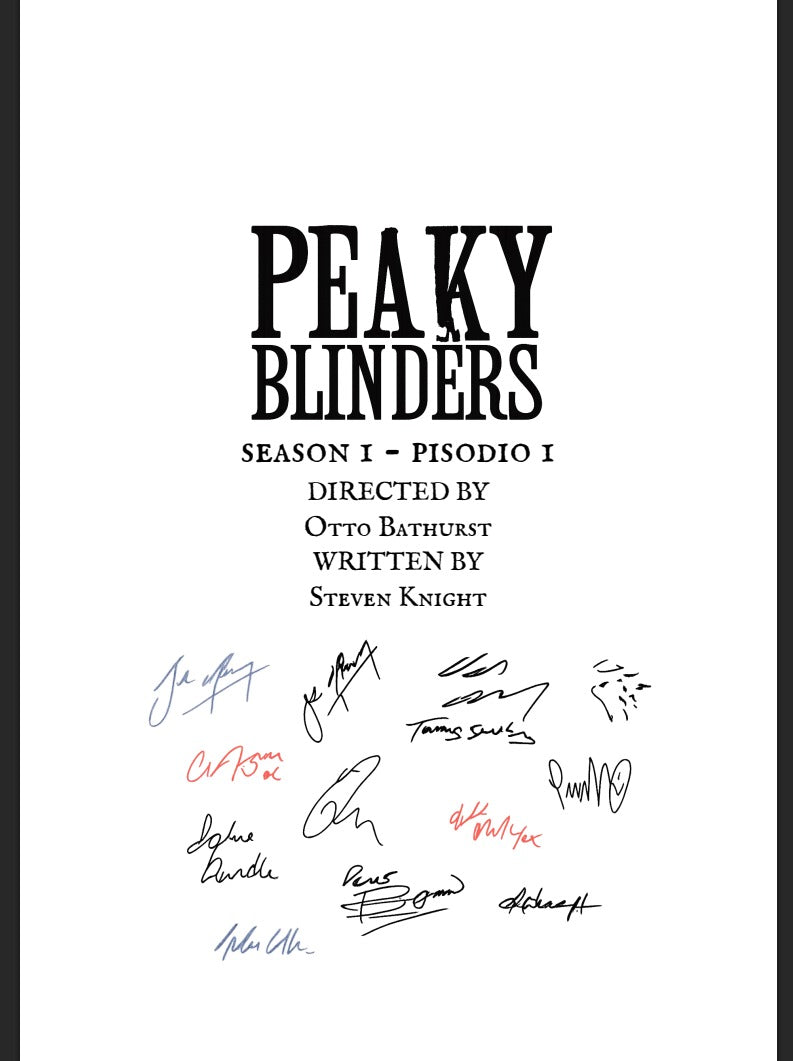 Guión Peaky Blainders - Temporada 1, Episodio 1