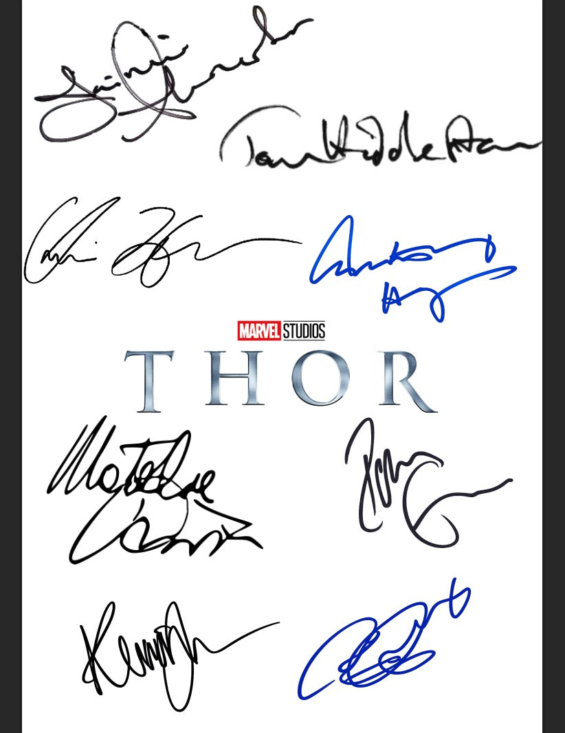 Guión THOR – Marvel Studios