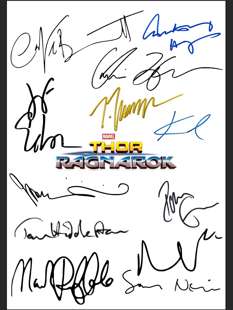 Guión THOR: RAGNAROK – Marvel Studios