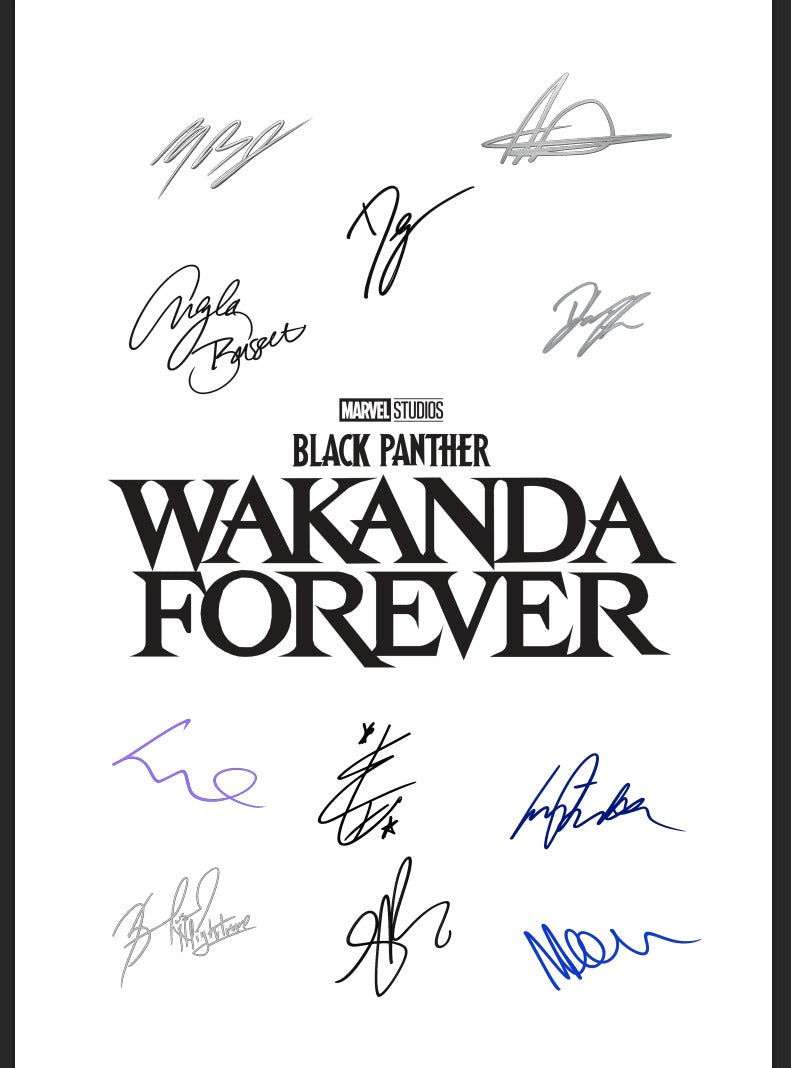 Guión Black Panther - Wakanda Forever