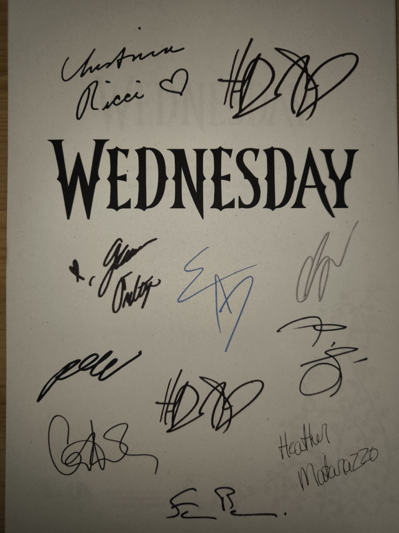 Guión wednesday – Temporada 1, Episodio 1 (Piloto)